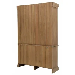 INTERIOR'S - Buffet vitré bois beige - demeure interior's