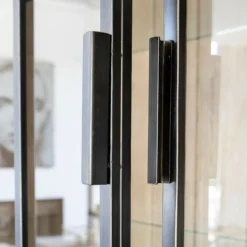 INTERIOR'S - Buffet vitré bois beige - demeure interior's