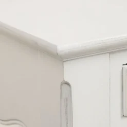 INTERIOR'S - Bureau 2 tiroirs mdf blanc - romance interior's