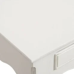 INTERIOR'S - Bureau 2 tiroirs mdf blanc - romance interior's