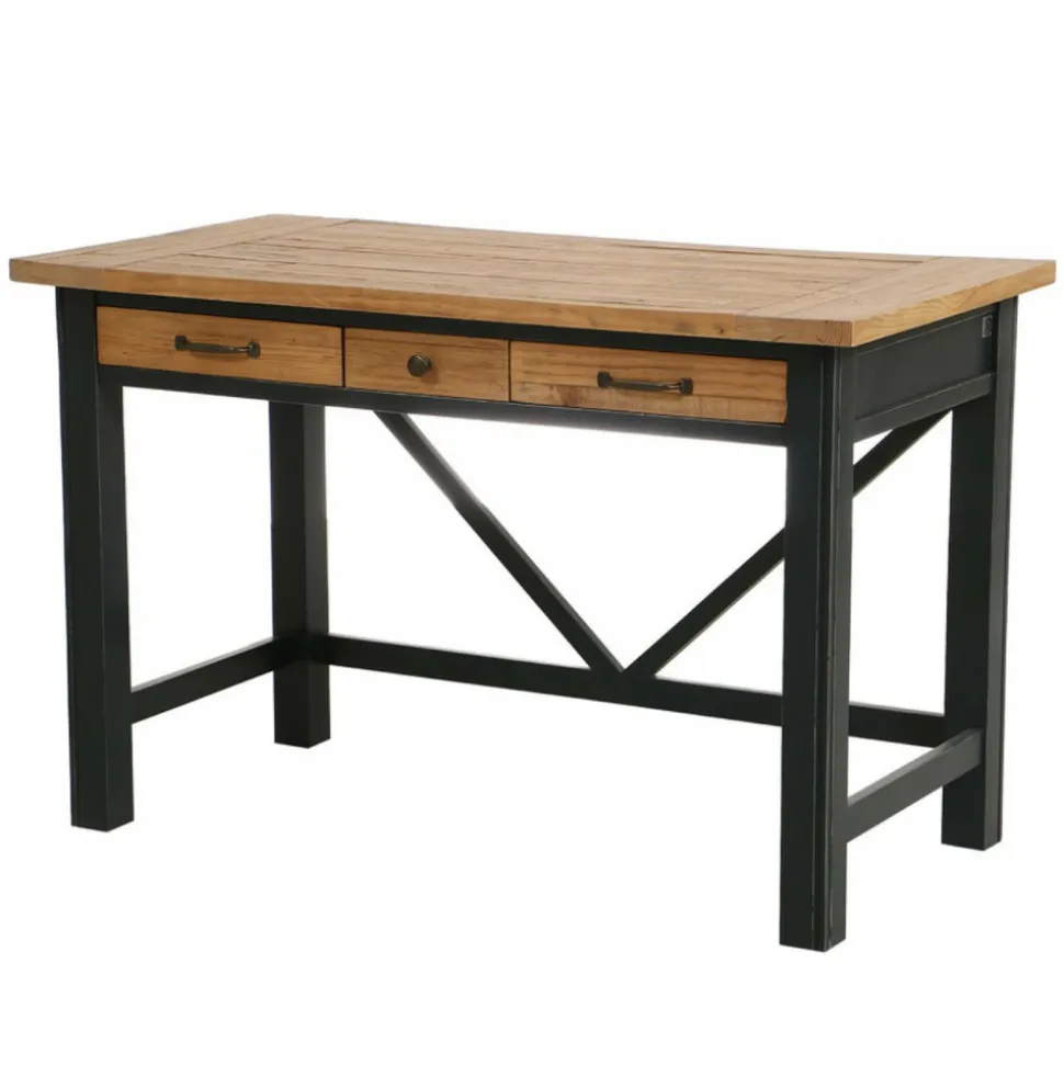 INTERIOR'S - Bureau bois bleu - rivages interior's