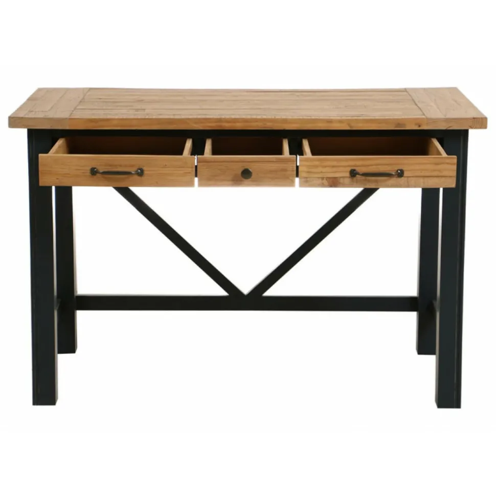 INTERIOR'S - Bureau bois bleu - rivages interior's