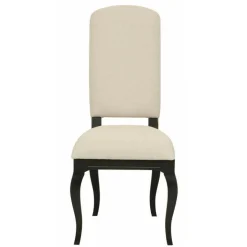 INTERIOR'S - Chaise bois noir - manoir interior's