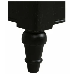 INTERIOR'S - Colonne de salle de bain bois noir - manoir interior's