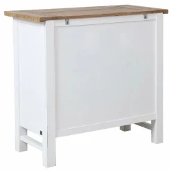 INTERIOR'S - Commode 5 tiroirs l100 bois blanc - rivages interior's