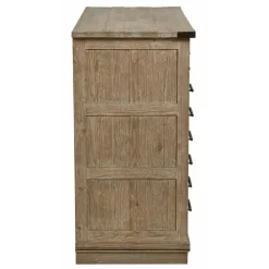 INTERIOR'S - Commode 4 tiroirs bois beige - livingstone interior's