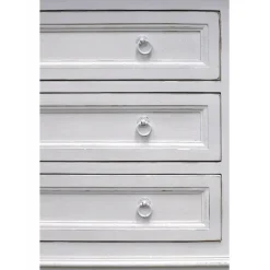 INTERIOR'S - Commode 3 tiroirs bois blanc - esquisse interior's