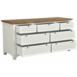 INTERIOR'S - Commode mercerie bois blanc - vénitiennes interior's