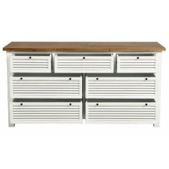 INTERIOR'S - Commode mercerie bois blanc - vénitiennes interior's