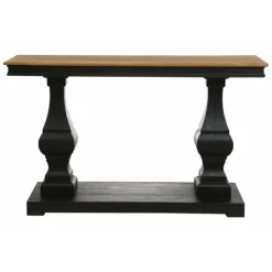 INTERIOR'S - Console balustre bois noir - héritage interior's