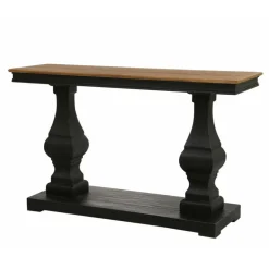 INTERIOR'S - Console balustre bois noir - héritage interior's