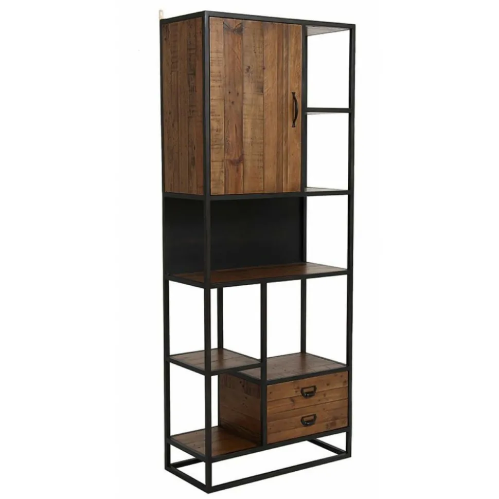 INTERIOR'S - Etagère haute bois marron - manufacture interior's