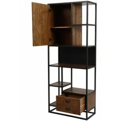 INTERIOR'S - Etagère haute bois marron - manufacture interior's