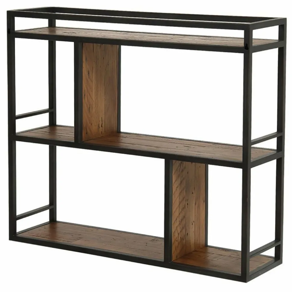 INTERIOR'S - Etagère murale bois marron - manufacture interior's