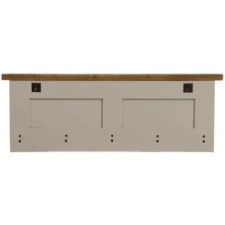 INTERIOR'S - Etagère porte-manteaux bois gris - provence interior's