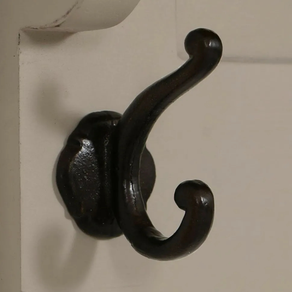 INTERIOR'S - Etagère porte-manteaux bois gris - provence interior's