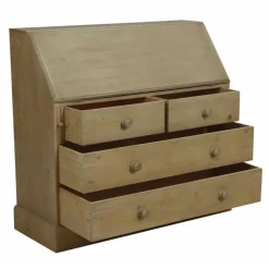 INTERIOR'S - Grand scriban galbé bois beige - natural interior's