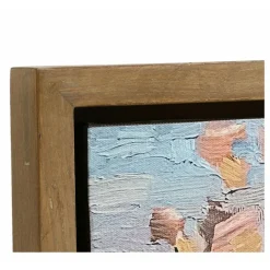 INTERIOR'S - Huile campagne automnale bois multicolore - campagne interior's