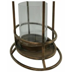 INTERIOR'S - Lanterne laitonnée métal bronze - charme interior's