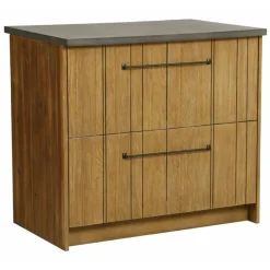 INTERIOR'S - Meuble bas four bois marron - jersey interior's