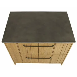 INTERIOR'S - Meuble bas four bois marron - jersey interior's