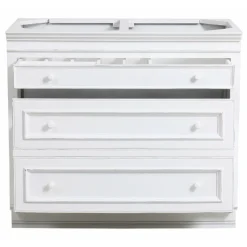 INTERIOR'S - Meuble de cuisine bas casserolier mdf blanc - harmonie interior's