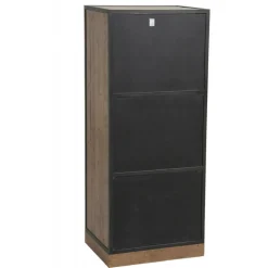 INTERIOR'S - Meuble de rangement 3 portes bois marron - manufacture interior's