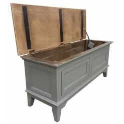 INTERIOR'S - Meuble d'entrée module bas bois gris - esquisse interior's