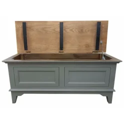 INTERIOR'S - Meuble d'entrée module bas bois gris - esquisse interior's