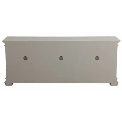 INTERIOR'S - Meuble tv avec 3 rangements mdf gris - harmonie interior's