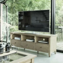 INTERIOR'S - Meuble tv bois beige - first interior's