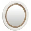 INTERIOR'S - Miroir bois blanc - riviera interior's