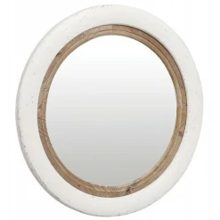 INTERIOR'S - Miroir bois blanc - riviera interior's