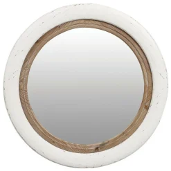 INTERIOR'S - Miroir bois blanc - riviera interior's