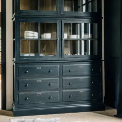 INTERIOR'S - Plinthe pour caisson bois noir - manoir interior's