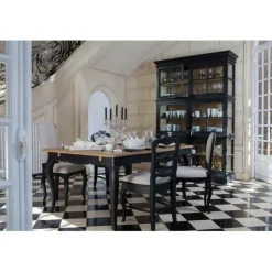 INTERIOR'S - Plinthe pour caisson bois noir - manoir interior's