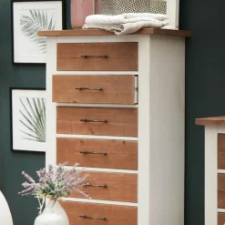 INTERIOR'S - Semainier bois blanc - provence interior's