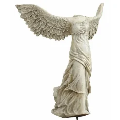 INTERIOR'S - Statue silhouette ailée à visser résine blanc - chic interior's