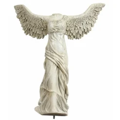 INTERIOR'S - Statue silhouette ailée à visser résine blanc - chic interior's