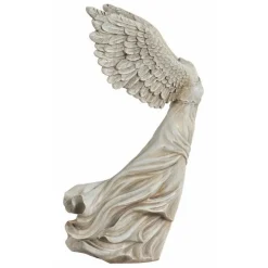 INTERIOR'S - Statue silhouette ailée à visser résine blanc - chic interior's