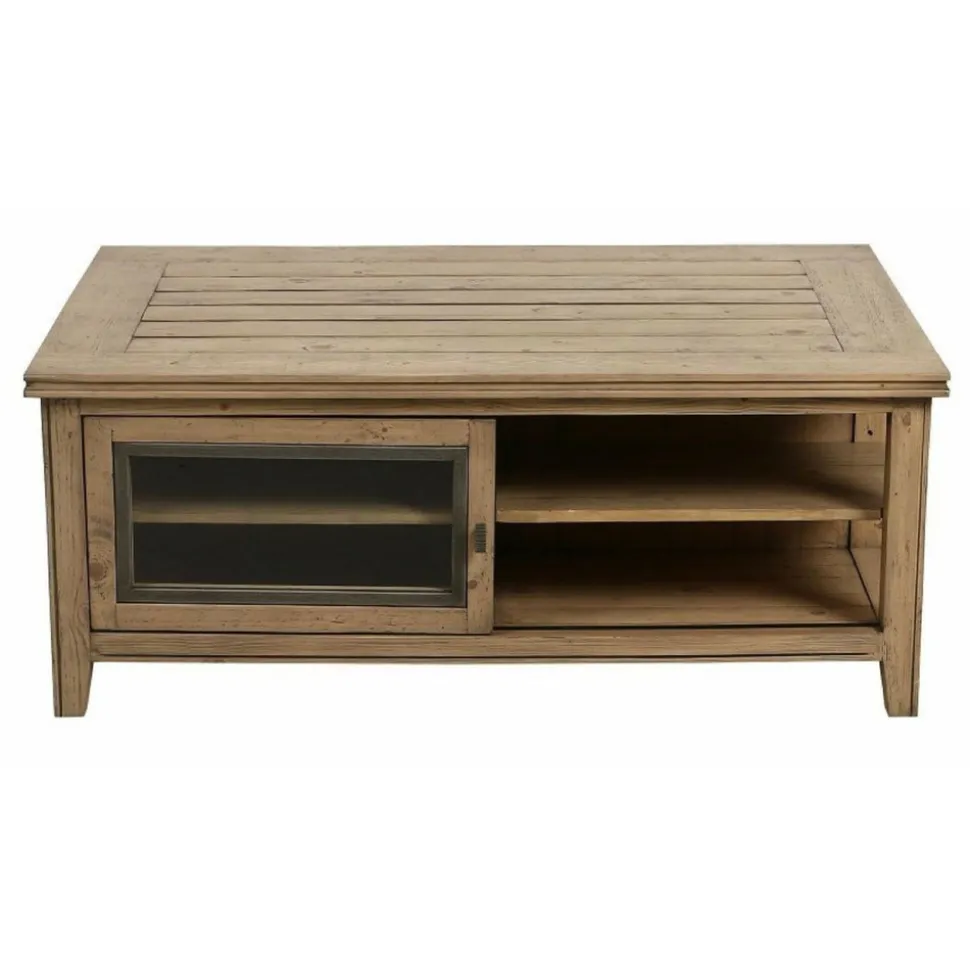 INTERIOR'S - Table basse bois marron - initiale interior's