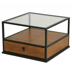 INTERIOR'S - Table basse bois marron - manufacture interior's