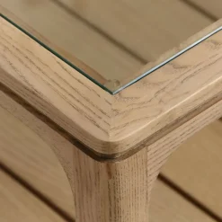 INTERIOR'S - Table basse carrée bois beige - tallinn interior's