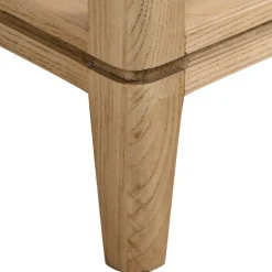 INTERIOR'S - Table basse carrée bois beige - tallinn interior's