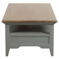 INTERIOR'S - Table basse rectangulaire 2 tiroirs bois gris - esquisse interior's