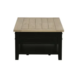 INTERIOR'S - Table basse rectangulaire bois noir - magellan interior's