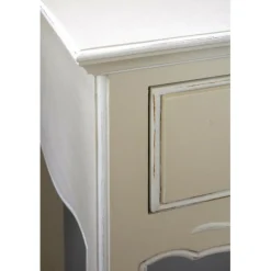 INTERIOR'S - Table de chevet 1 tiroir mdf beige - lubéron interior's