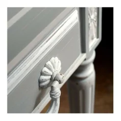 INTERIOR'S - Table de chevet 1 tiroir mdf gris - gustavien interior's