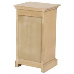 INTERIOR'S - Table de chevet 3 tiroirs bois marron - vénitiennes interior's