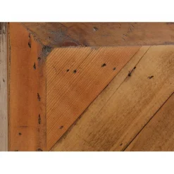 INTERIOR'S - Table de chevet 1 tiroir pieds bois marron - empreintes interior's